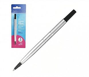 REPUESTO BOLIGRAFO IBICO 0.7MM ROLLER FLOATING BALL NEGRO BL X1